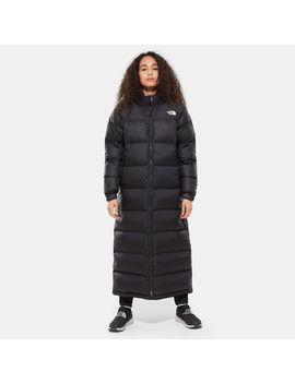 the north face women's nuptse duster jacket