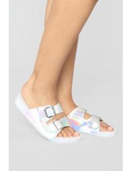 fashion nova white sandals