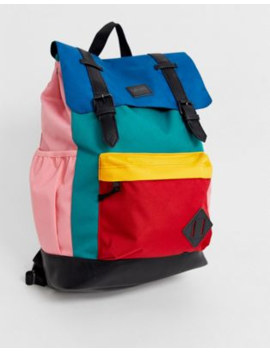 vans calico patchwork backpack